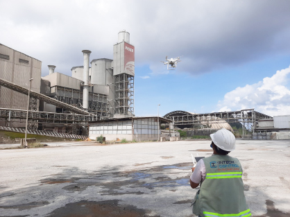 Dự án đo quét tính toán chính xác khối lượng trong silo